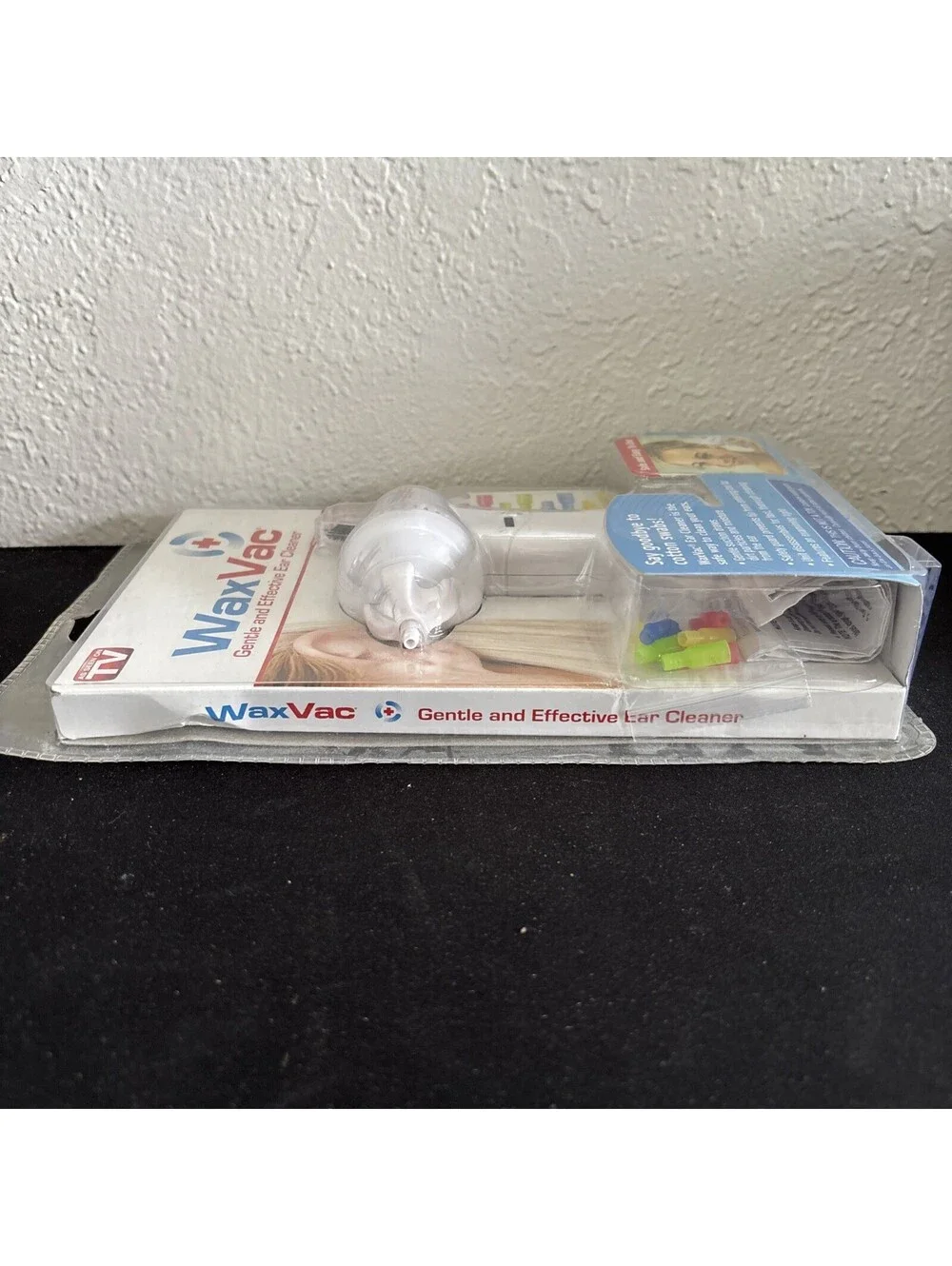 WaxVac Ear Cleaner Battery Operated Wax Remover Vacuum As Seen On TV NEW SEALED